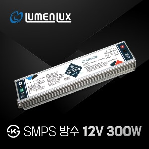 KS 방수 SMPS 12V 300W/LMP300-12V/ DC LED안정기 컨버터 국산